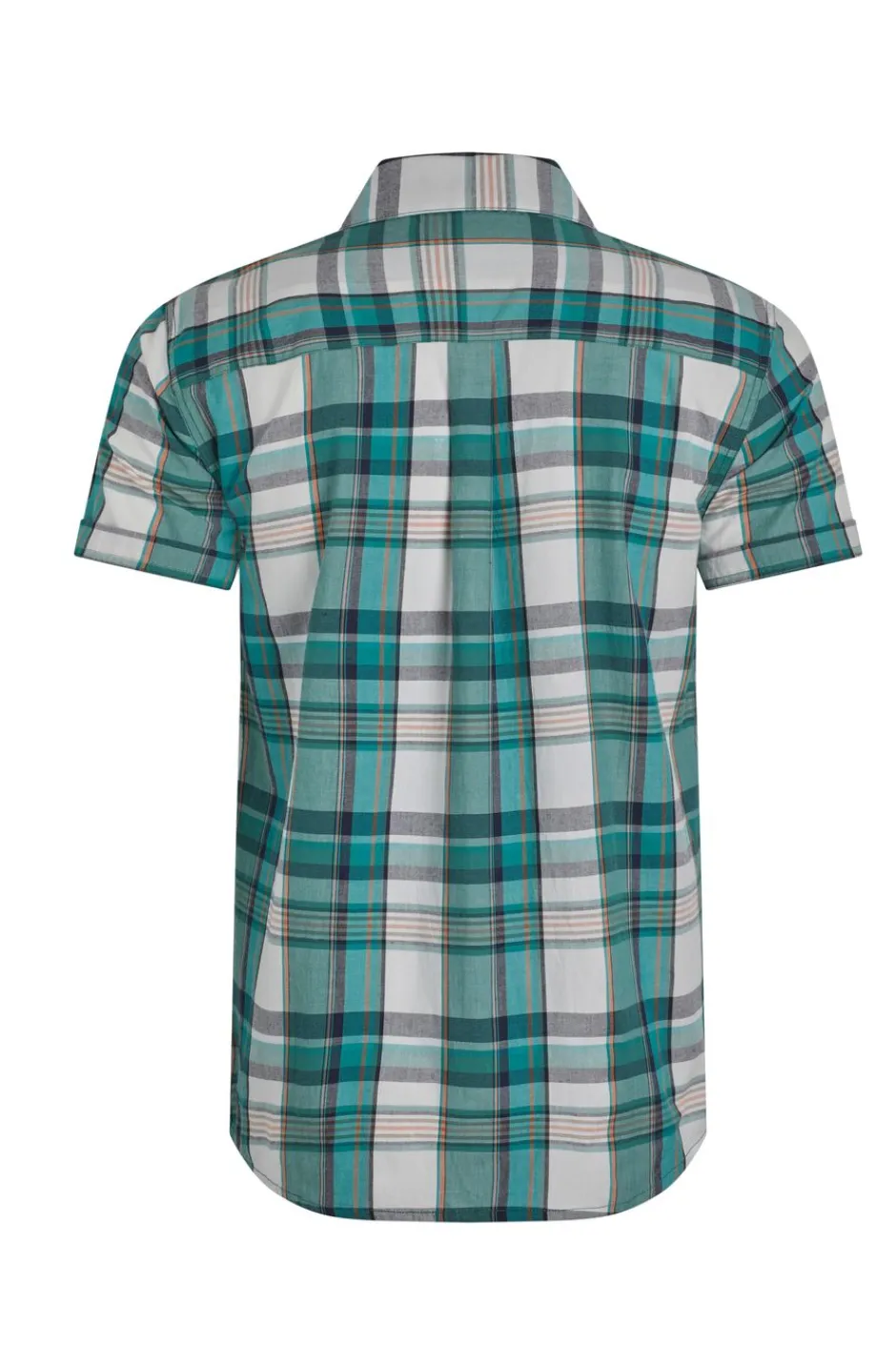 Weird Fish Shirts|Judd Organic Cotton Short Sleeve Check Shirt White