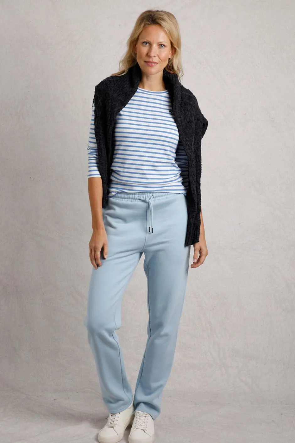 Weird Fish Leggings|Jumpsuits & Playsuits|Karla Jersey Joggers Powder Blue
