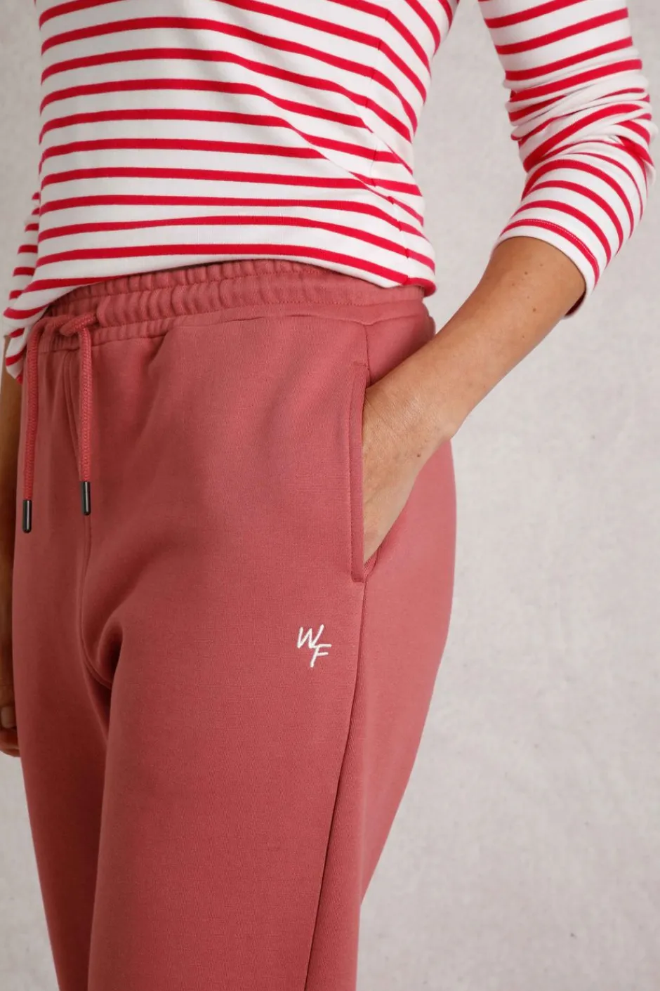 Weird Fish Leggings|Jumpsuits & Playsuits|Karla Jersey Joggers Rosewood