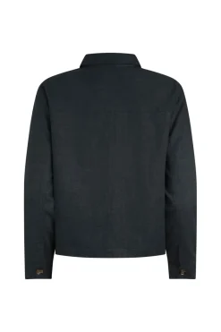 Weird Fish Coats, Jackets And Gilets|Linen|Karsten Relaxed Linen Jacket Navy