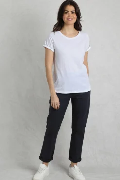 Weird Fish Tunics|Tops & T-Shirts|Kaya Organic Cotton Outfitter T-Shirt White