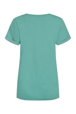 Weird Fish Tunics|Tops & T-Shirts|Kaya Organic Cotton Outfitter T-Shirt Aqua Marine
