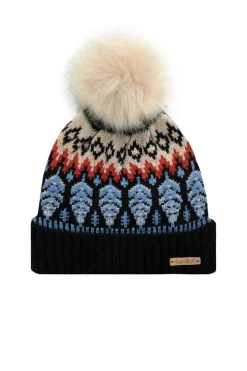 Weird Fish Socks & Tights|Socks & Tights|Keara Eco Fair Isle Bobble Hat Midnight
