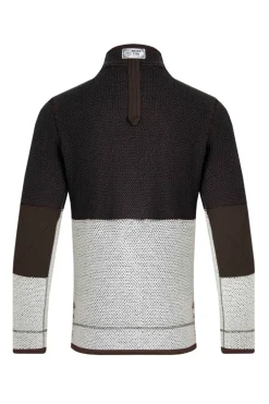 Weird Fish Sweatshirts & Hoodies|Kielder Eco 1/4 Zip Special Edition Macaroni Coffee