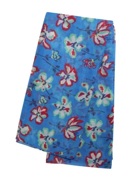 Weird Fish Swimwear & Changing Robes|Swimwear|Kiera Recycled Polyester Sarong Scarf Blue