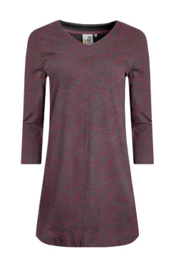 Weird Fish Tunics|Tops & T-Shirts|Kimberley Printed Jersey Tunic Chocolate