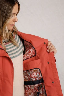 Weird Fish Coats, Jackets And Gilets|Kimia Showerproof Jacket Tango Red