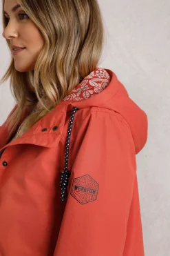 Weird Fish Coats, Jackets And Gilets|Kimia Showerproof Jacket Tango Red