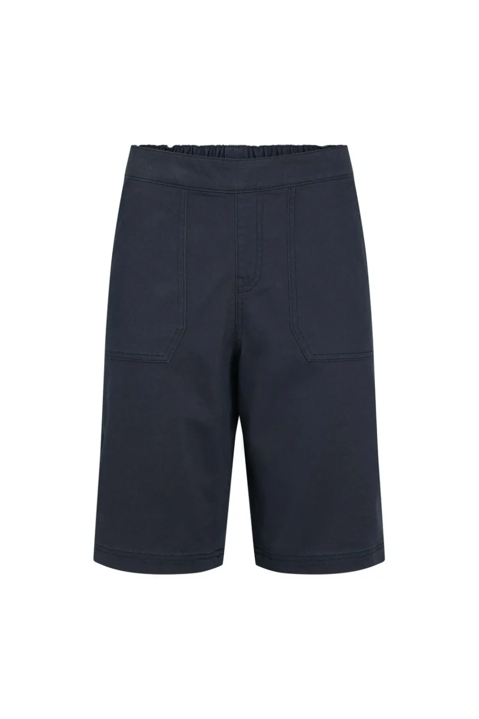 Weird Fish Shorts|Kinnie Flat Front Shorts Navy