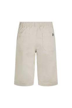 Weird Fish Shorts|Kinnie Flat Front Shorts Stone