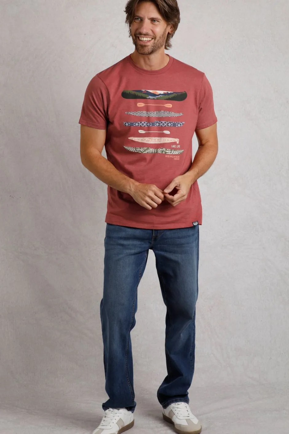 Weird Fish T-Shirts|Lake Life Eco Graphic T-Shirt Nut