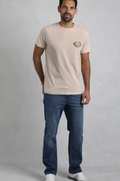 Weird Fish T-Shirts|Land and Sea Back Print Graphic T-Shirt String