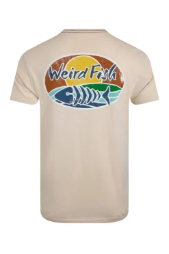 Weird Fish T-Shirts|Land and Sea Back Print Graphic T-Shirt String