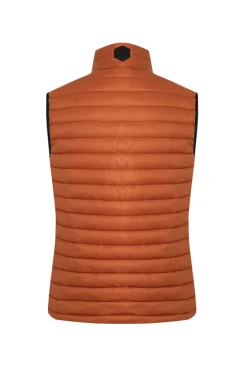 Weird Fish Coats, Jackets And Gilets|Langtree Lightweight Showerproof Padded Gilet Dark Rust