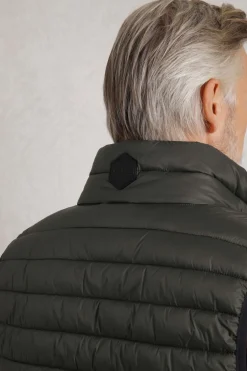 Weird Fish Coats, Jackets And Gilets|Langtree Lightweight Showerproof Padded Gilet Anthracite