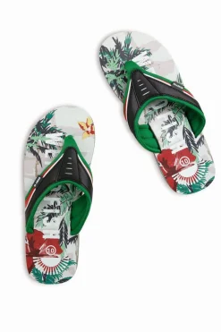 Weird Fish Caps & Scarves|Scarves & Caps|Lexington Printed Flip Flops Peapod