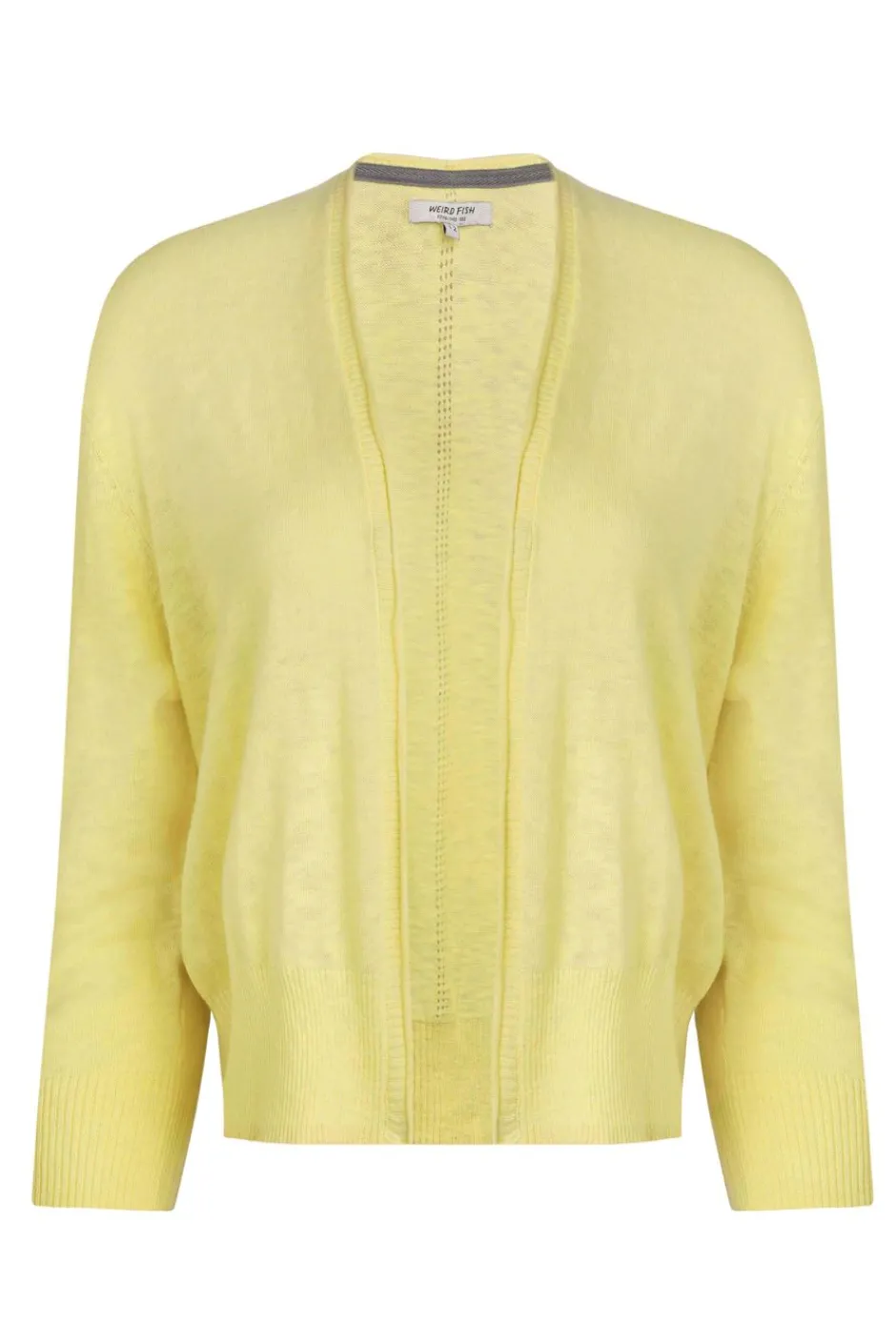 Weird Fish Jumpers & Cardigans|Knitwear|Limon Outfitter Cardigan Lemon