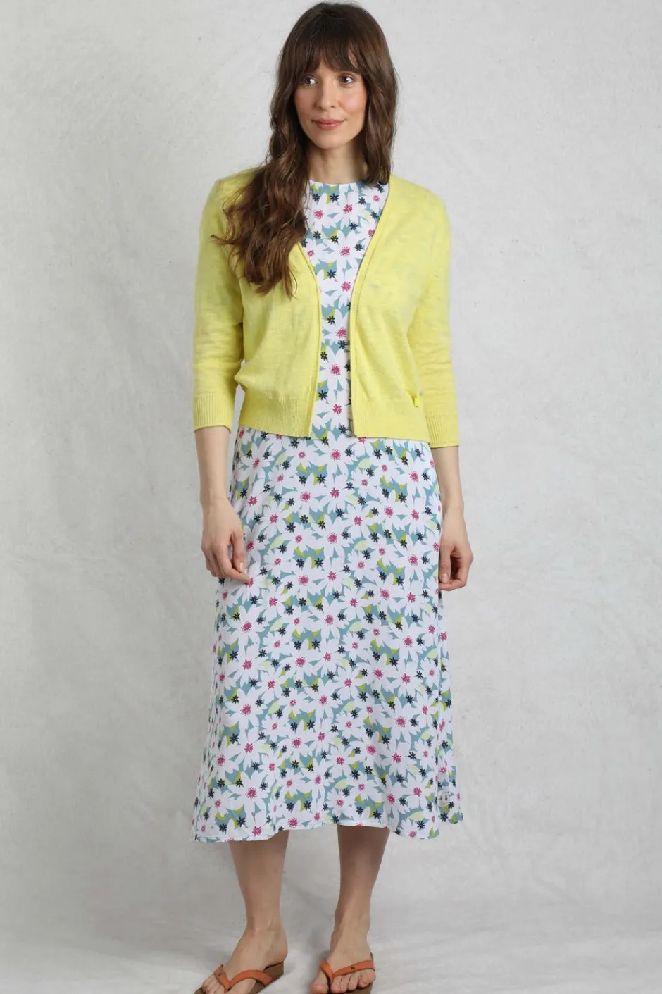 Weird Fish Jumpers & Cardigans|Knitwear|Limon Outfitter Cardigan Lemon
