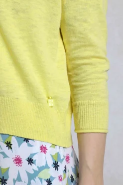 Weird Fish Jumpers & Cardigans|Knitwear|Limon Outfitter Cardigan Lemon