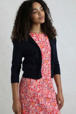 Weird Fish Jumpers & Cardigans|Knitwear|Limon Outfitter Cardigan Navy