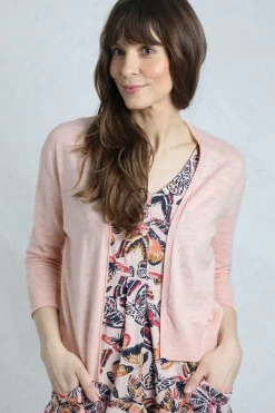Weird Fish Jumpers & Cardigans|Knitwear|Limon Outfitter Cardigan Pink