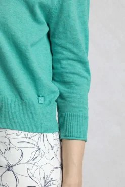 Weird Fish Jumpers & Cardigans|Knitwear|Limon Outfitter Cardigan Aqua blue