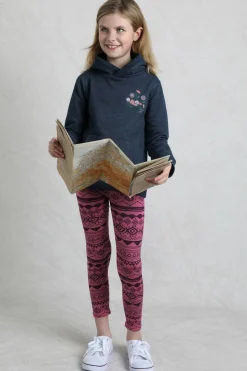 Weird Fish Kids Dresses & Leggings|Livvy Girls Printed Leggings Malaga