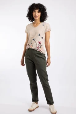 Weird Fish Leggings|Jumpsuits & Playsuits|Malorri Organic Cotton Cargo Trousers Anthracite