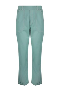 Weird Fish Leggings|Jumpsuits & Playsuits|Malorri Organic Cotton Chino Trousers Mineral Blue