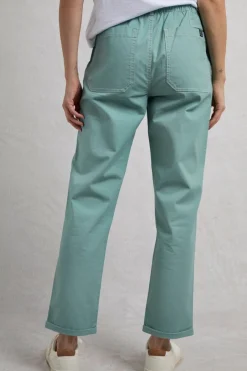 Weird Fish Leggings|Jumpsuits & Playsuits|Malorri Organic Cotton Chino Trousers Mineral Blue