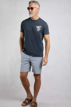 Weird Fish T-Shirts|Marlin Eco Back Print T-Shirt Navy