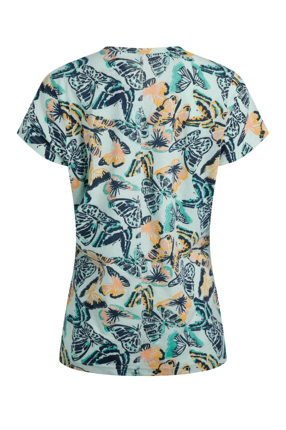 Weird Fish Tunics|Tops & T-Shirts|Merica Organic Cotton Printed Jersey T-Shirt Seafoam