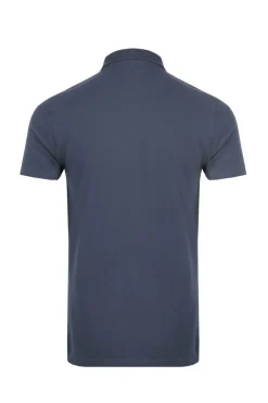 Weird Fish Polo & Rugby Shirts|Miles Organic Cotton Pique Polo Navy