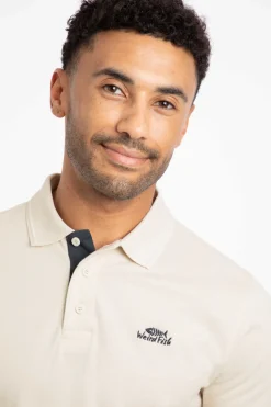Weird Fish Polo & Rugby Shirts|Miles Organic Cotton Pique Polo String