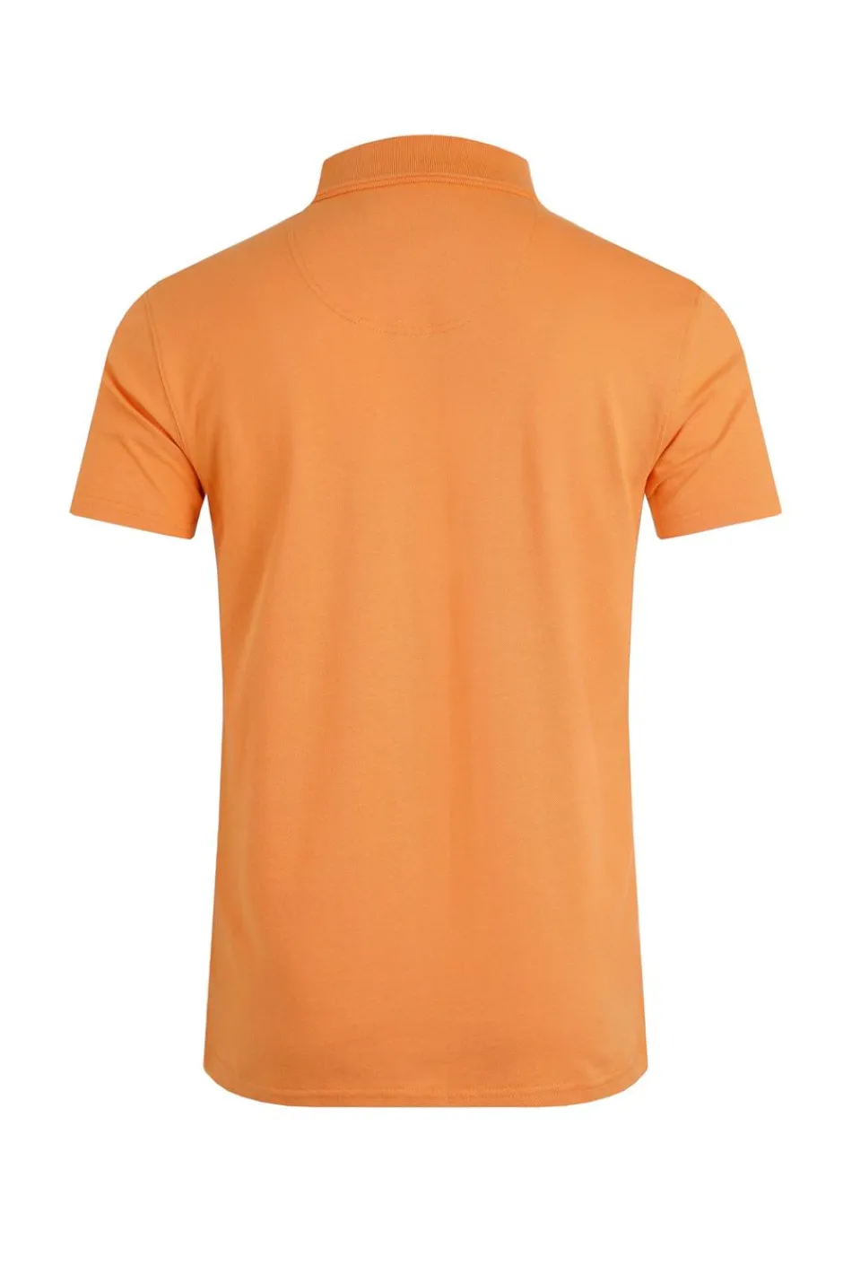 Weird Fish Polo & Rugby Shirts|Miles Organic Cotton Pique Polo Pumpkin