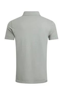 Weird Fish Polo & Rugby Shirts|Miles Organic Cotton Pique Polo Limestone