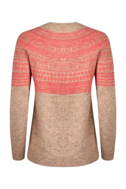 Weird Fish Jumpers & Cardigans|Knitwear|Miska Eco Fair Isle Jumper Ecru