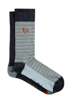 Weird Fish Socks & Underwear|Socks & Underwear|Moreton Socks 2 Pack Navy