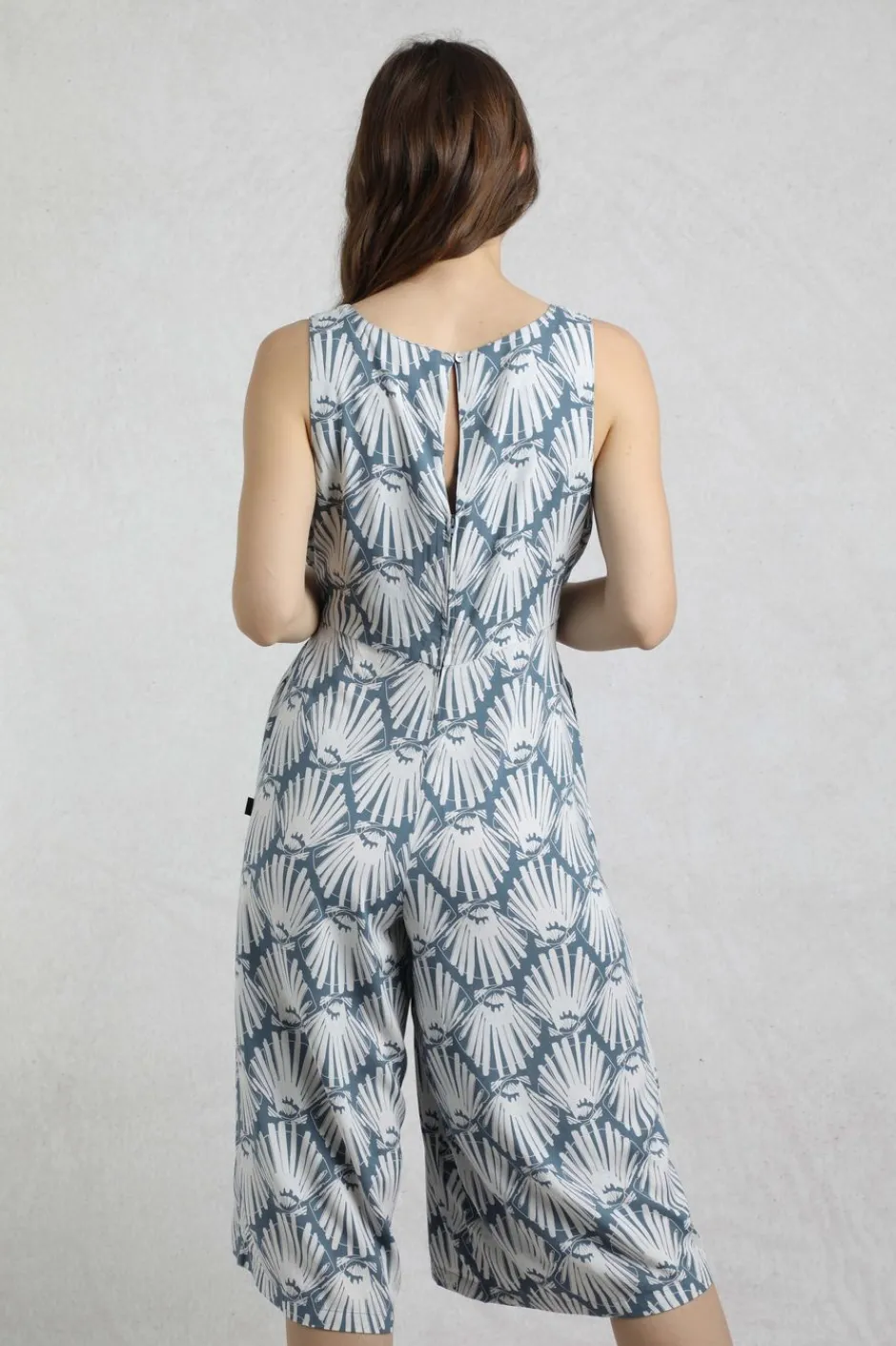 Weird Fish Dresses|Leggings|Nalani LivaEco™ Printed Viscose Jumpsuit Arona