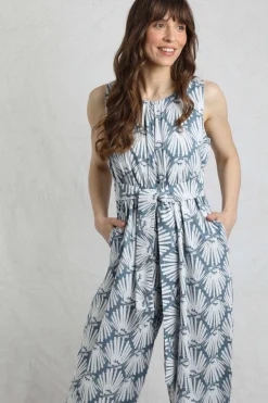 Weird Fish Dresses|Leggings|Nalani LivaEco™ Printed Viscose Jumpsuit Arona
