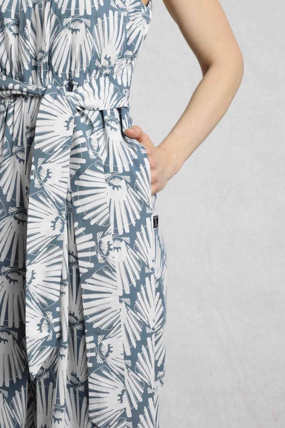 Weird Fish Dresses|Leggings|Nalani LivaEco™ Printed Viscose Jumpsuit Arona
