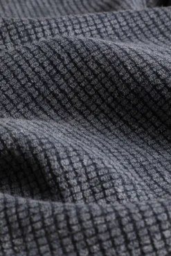Weird Fish Fleece|Newark Eco 1/4 Zip Grid Fleece Navy