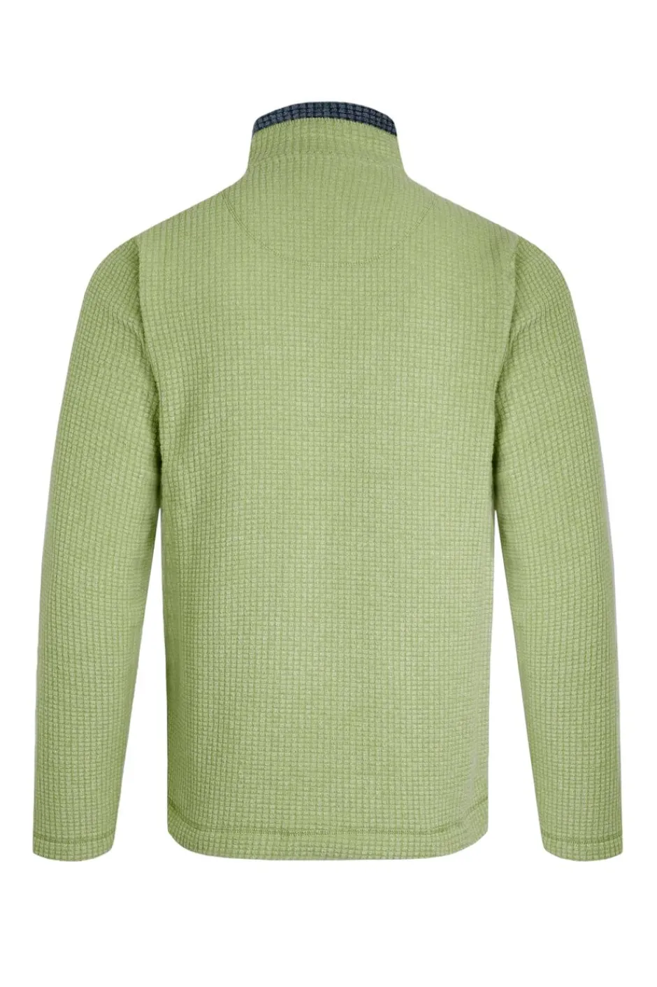 Weird Fish Fleece|Newark Eco 1/4 Zip Grid Fleece Tarragon