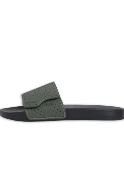 Weird Fish Flipflops And Footwear|Flipflops And Footwear|Oliver Pool Sliders Army Green