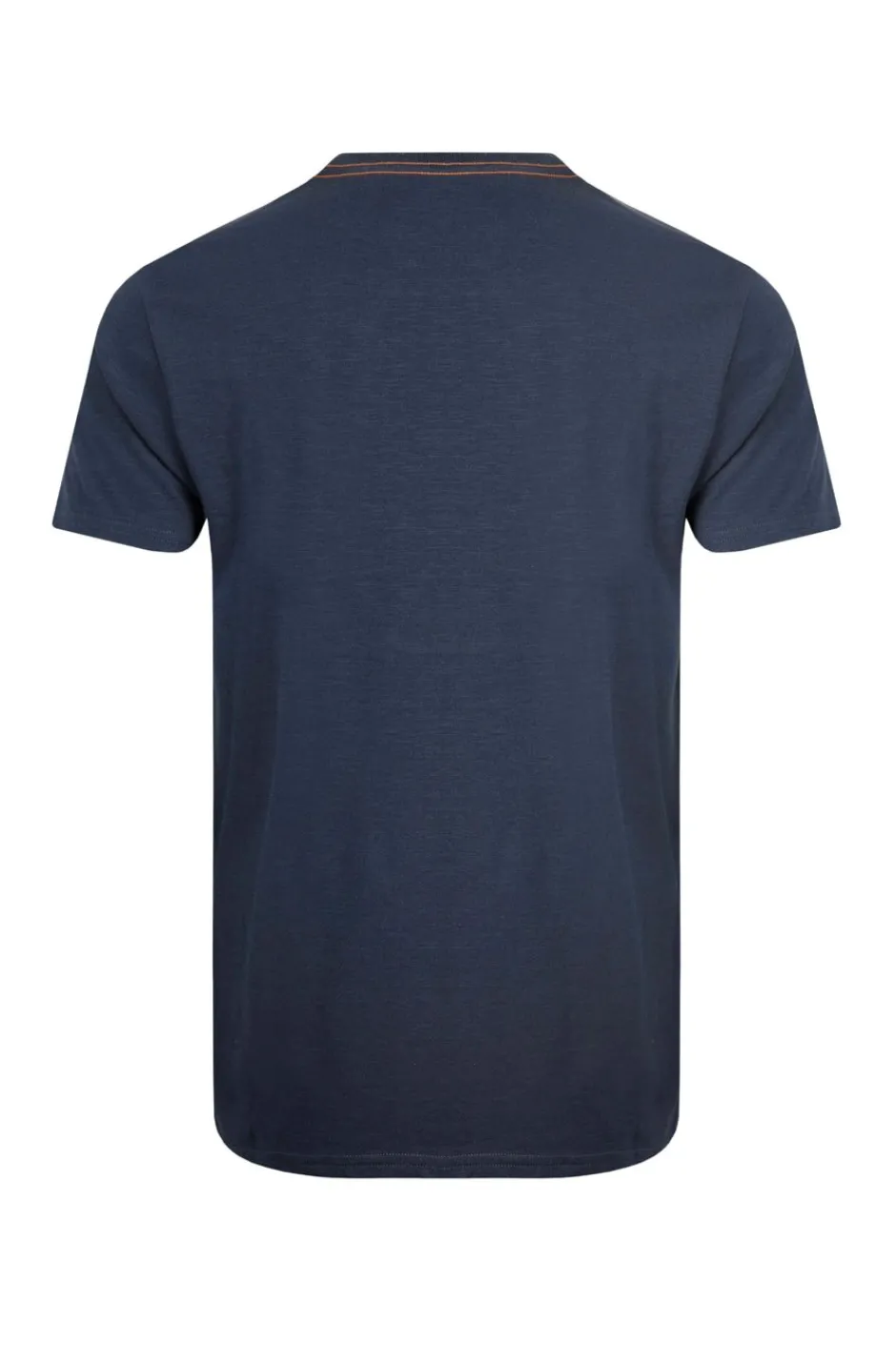 Weird Fish T-Shirts|On Tour Organic Cotton Front Print Graphic T-Shirt Navy