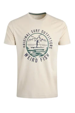 Weird Fish T-Shirts|Paddle Front Print Graphic T-Shirt String