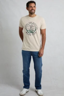 Weird Fish T-Shirts|Paddle Front Print Graphic T-Shirt String