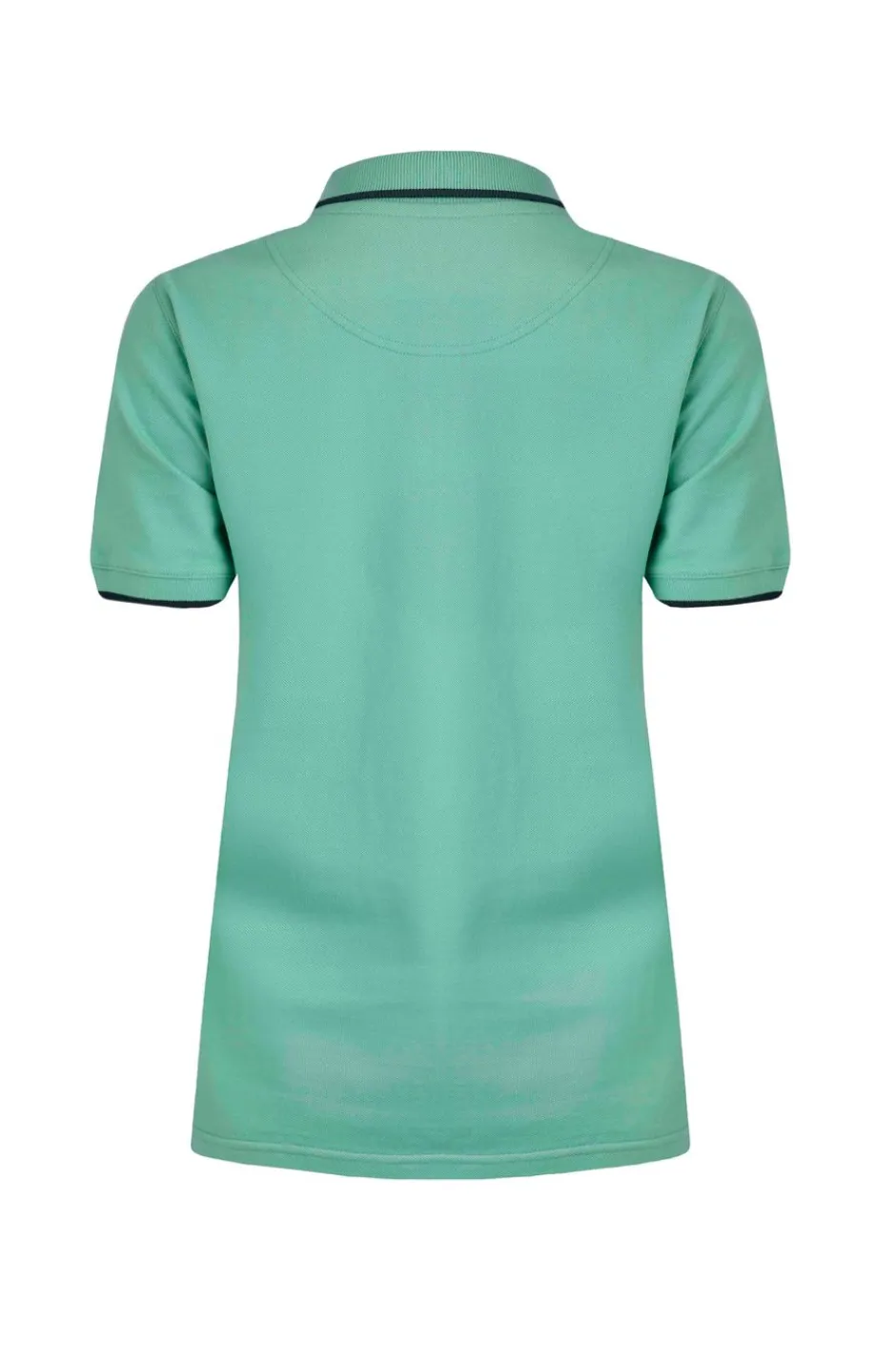 Weird Fish Tunics|Tops & T-Shirts|Pammie Organic Cotton Pique Polo Shirt Aqua Marine