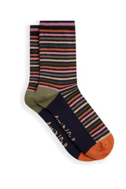 Weird Fish Socks & Tights|Socks & Tights|Parade Patterned Socks 3 Pack Chocolate