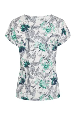 Weird Fish Tunics|Tops & T-Shirts|Paw Paw Organic Cotton Printed T-Shirt Cream
